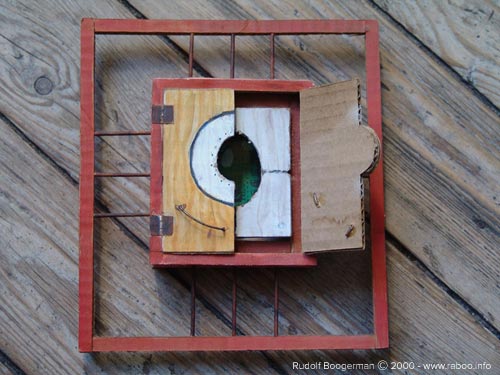 Cardboard version of Egg demystified artwork