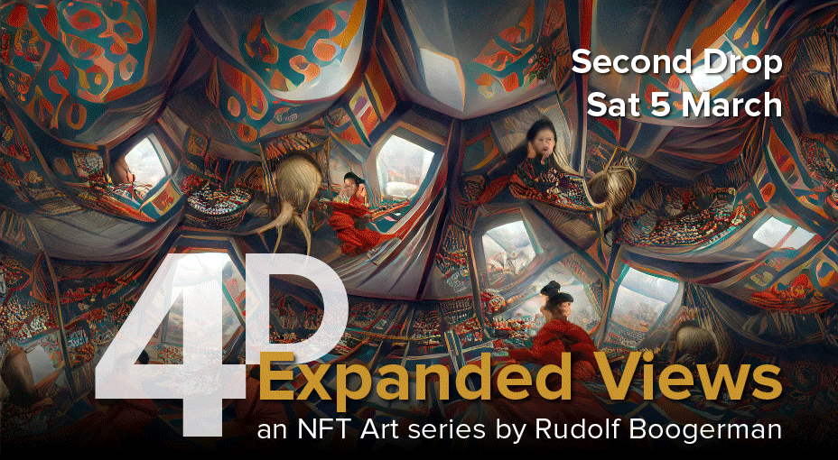 4 dimensional Expanded Views NFT art series